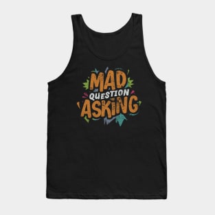 Mad Question Asking // Vintage Biggie Lyrics Tank Top